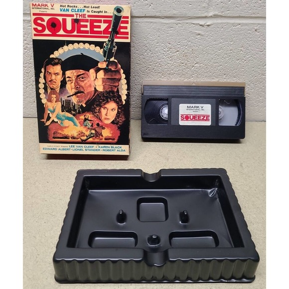 The Squeeze big box VHS - Action Movie - Van Cleef - Mark V - RARE!! - Picture 6 of 7